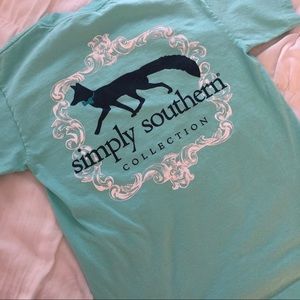 Simply Southern Fox T Shirt Size S